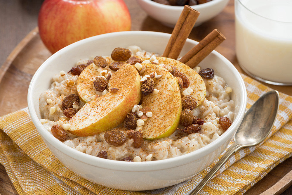 Apples and Cinnamon Oatmeal Top Diet Doctor